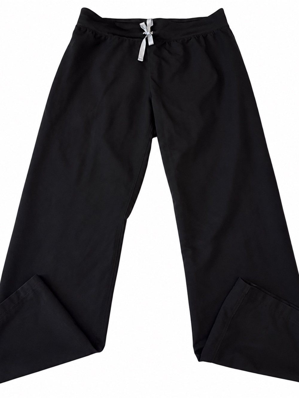 Figs Men's Black Drawstring Joggers with Contrast Tie